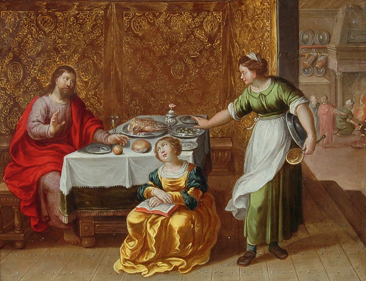 Christ in the House of Mary and Martha by Diego Velázquez