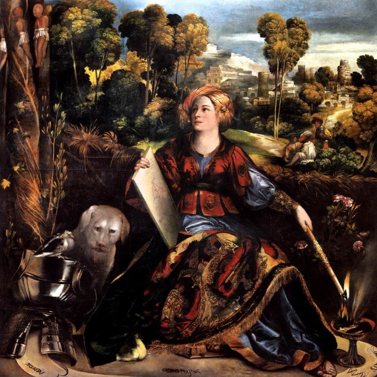 Melissa (Circe) by Dosso Dossi at Borghese Gallery, Rome