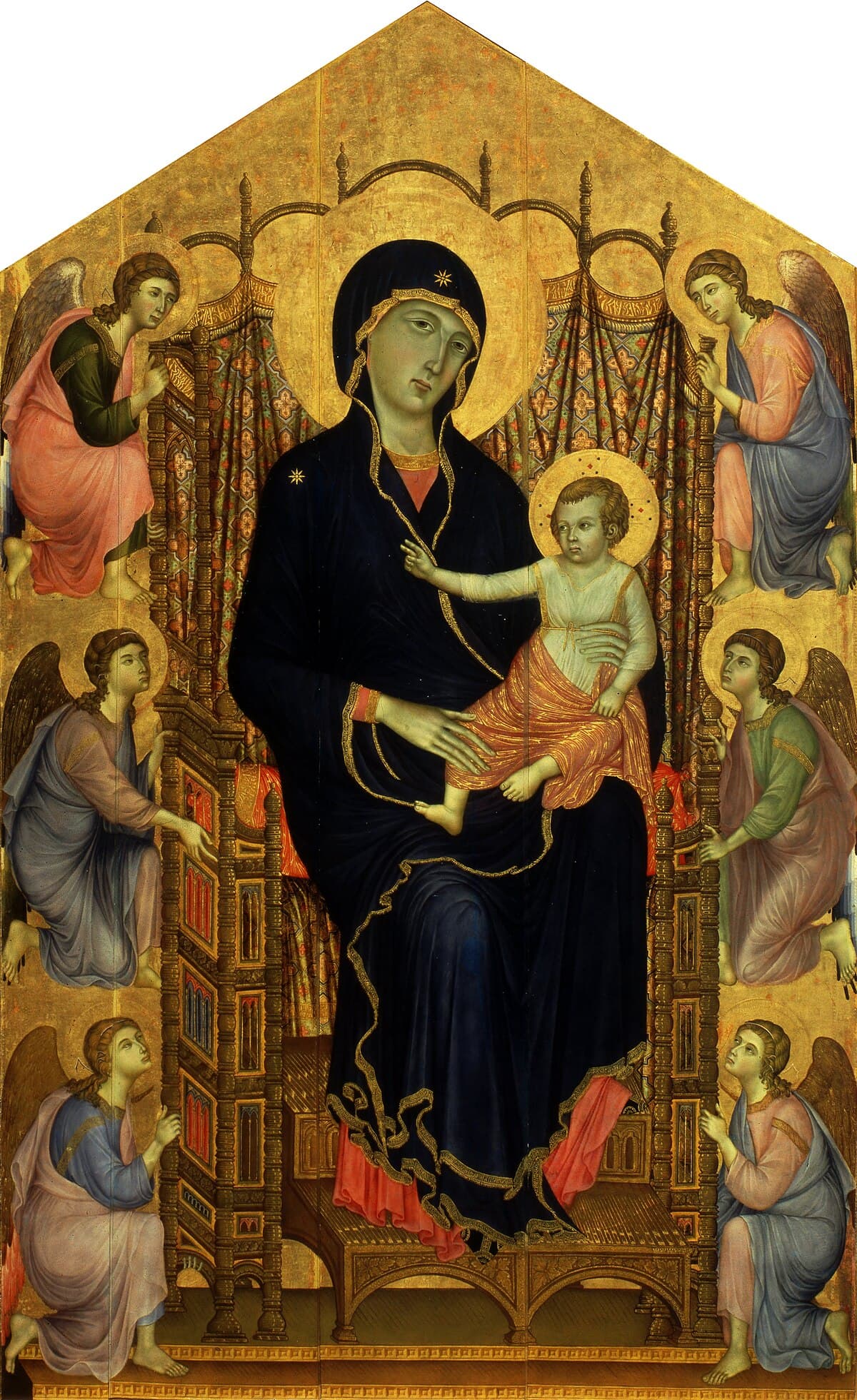 Madonna Rucellai by Duccio di Buoninsegna