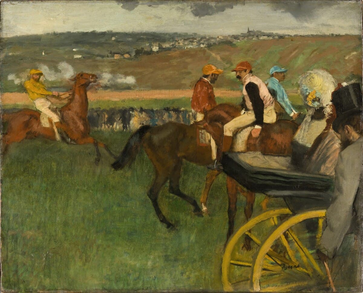 Amateur Jockey by Edgar Degas
