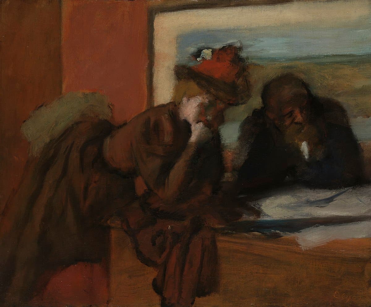 Conversation by Edgar Degas