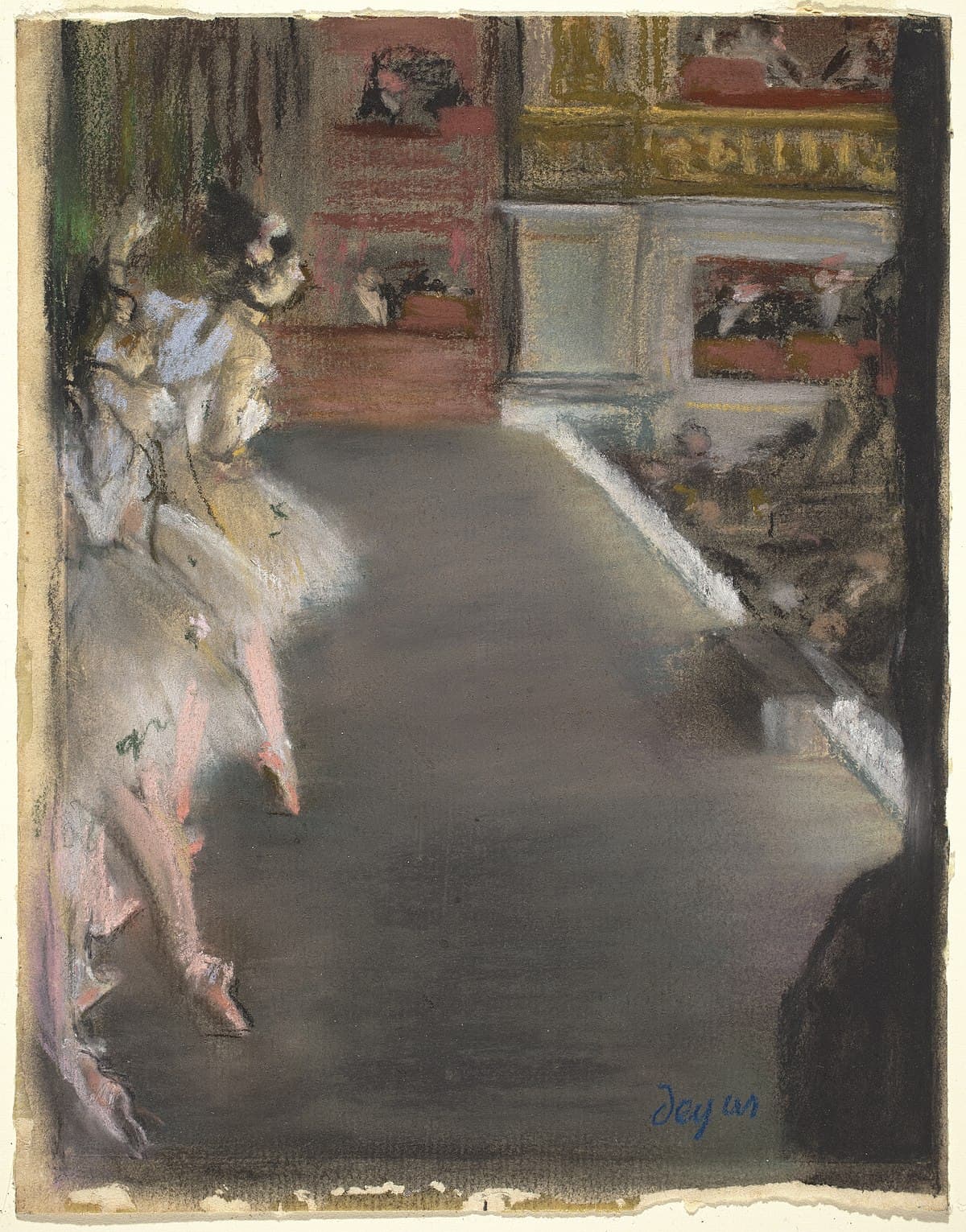 Dancers at the Old Opera House by Edgar Degas