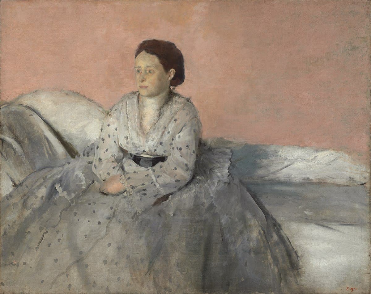 Madame Rene De Gas by Edgar Degas