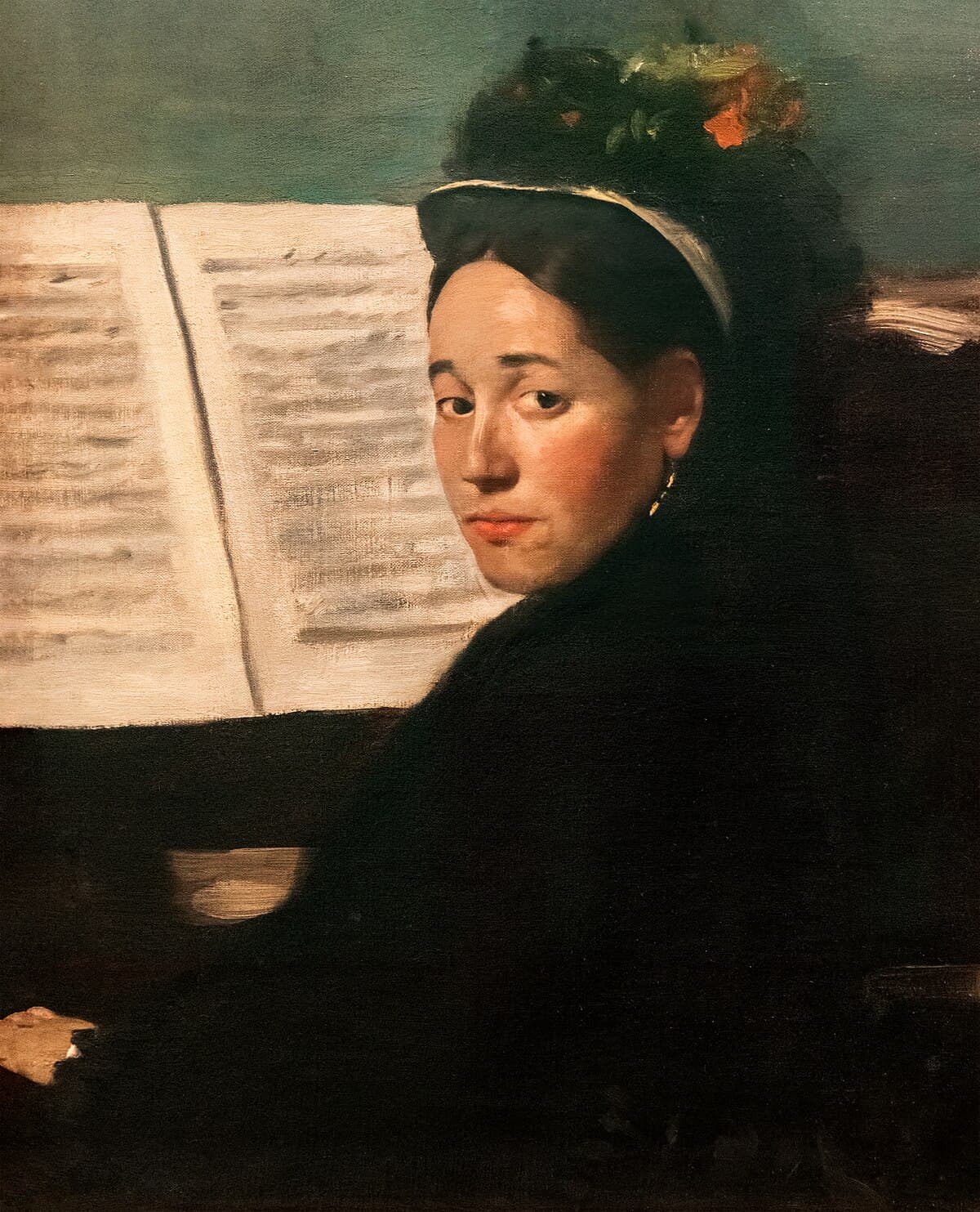 Mademoiselle Marie Dihau by Edgar Degas