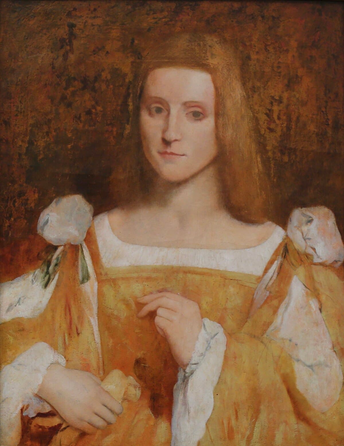 Portrait of an Italian by Edgar Degas