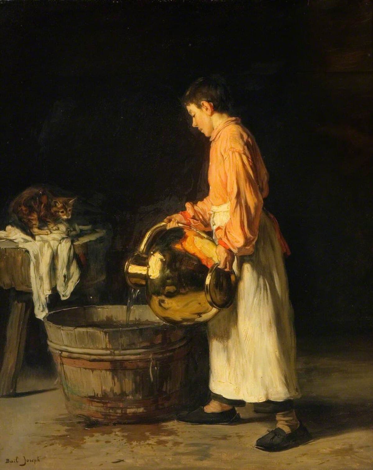 A boy with a pitcher by Édouard Manet