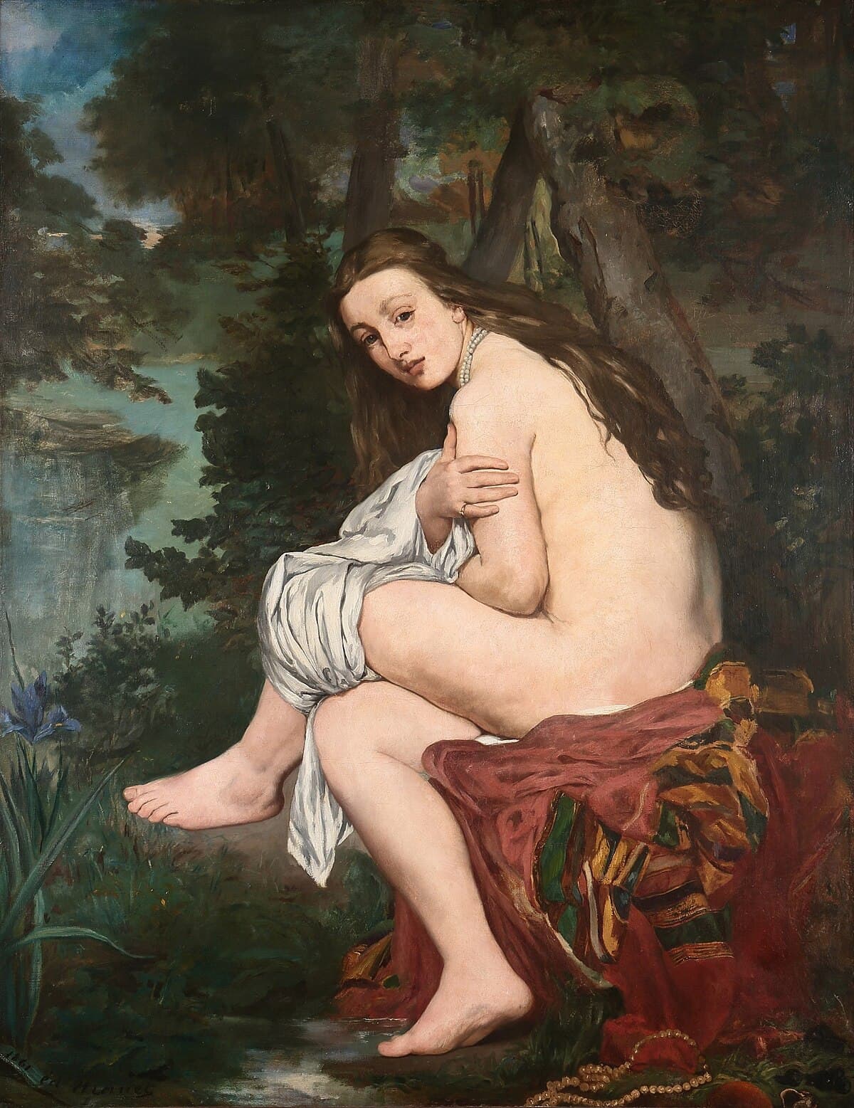 Surprised Nymph by Édouard Manet