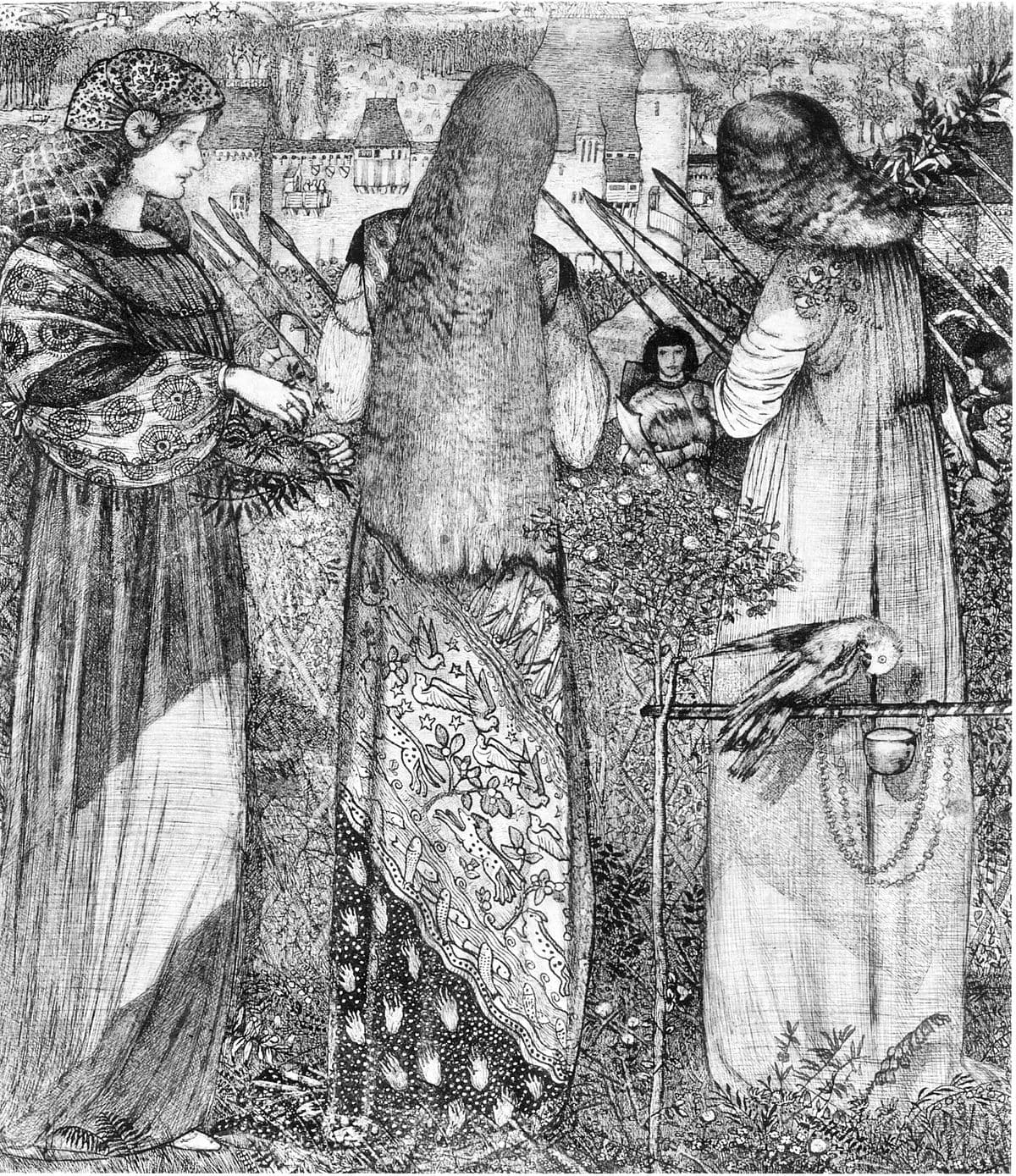 Going to the Battle by Edward Burne-Jones