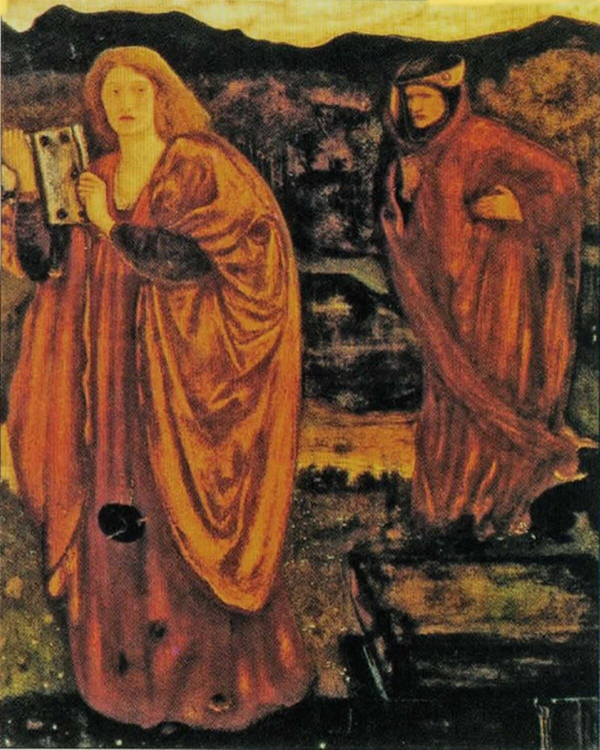 Merlin and Nimue by Edward Burne-Jones