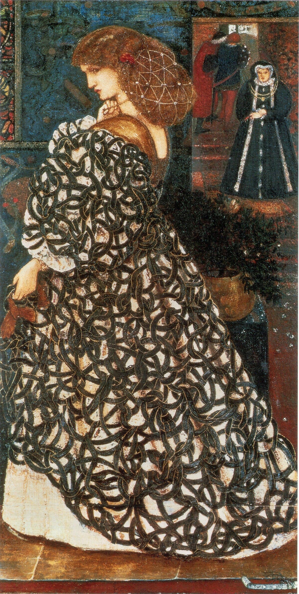 Sidonia von Bork by Edward Burne-Jones