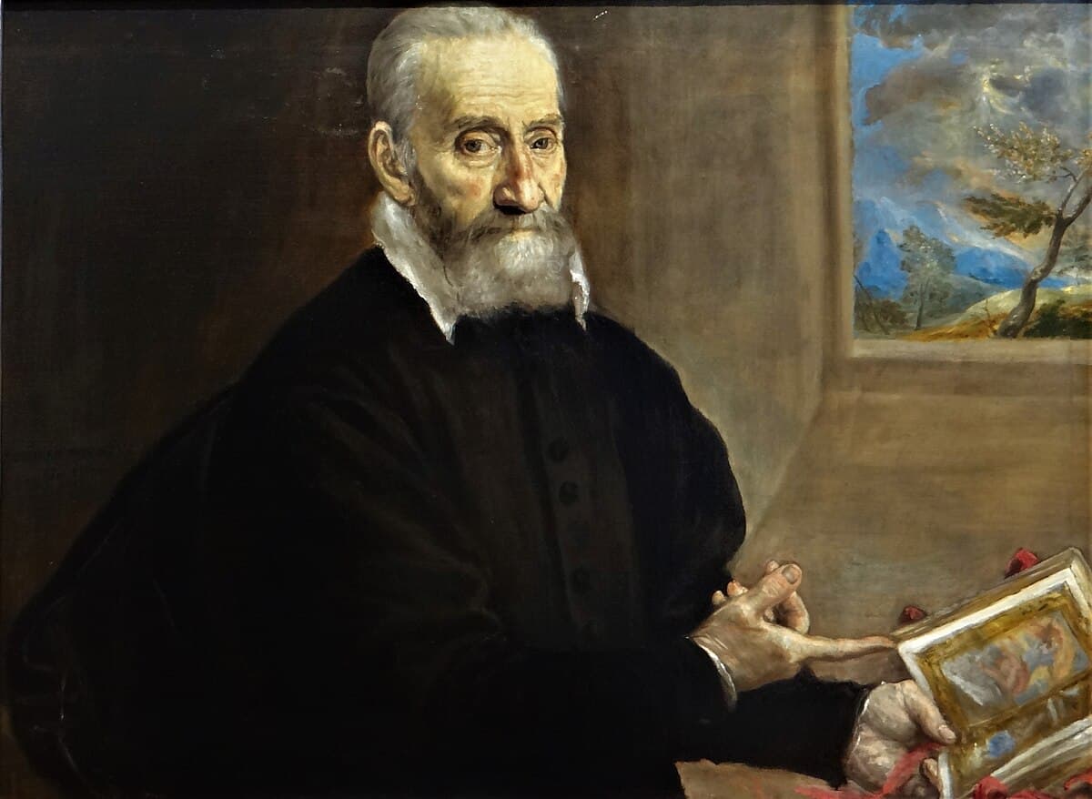 Portrait of Giulio Clovio by El Greco