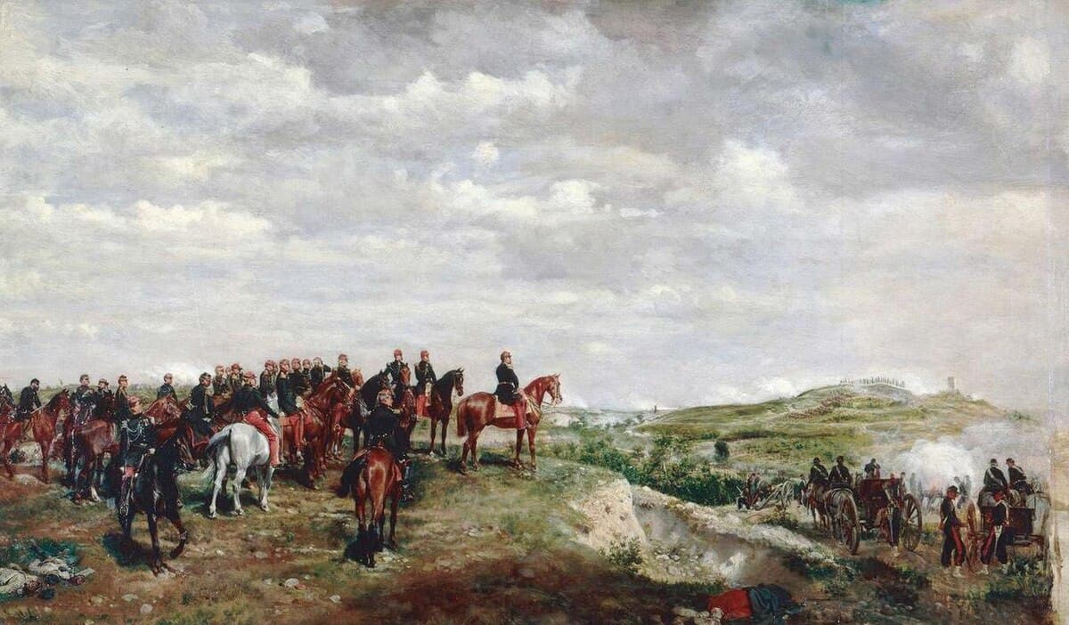 Napoleon III at the Battle of Solferino by Ernest Meissonier