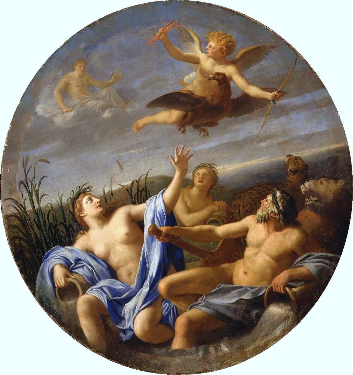 The Birth of Cupid by Eustache Le Sueur