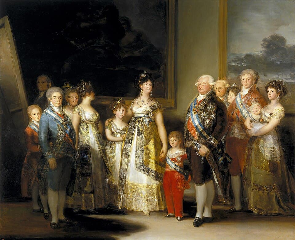 The Family of Charles IV by Francisco Goya