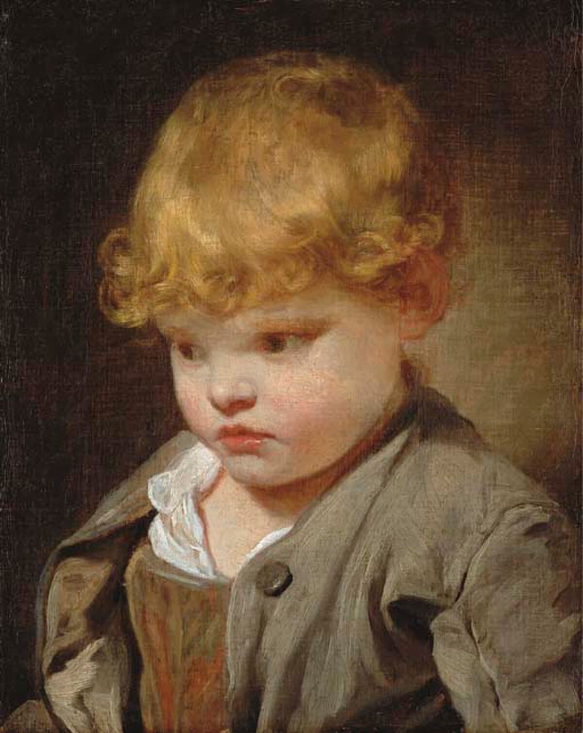 Head of a Page Boy by Ford Madox Brown