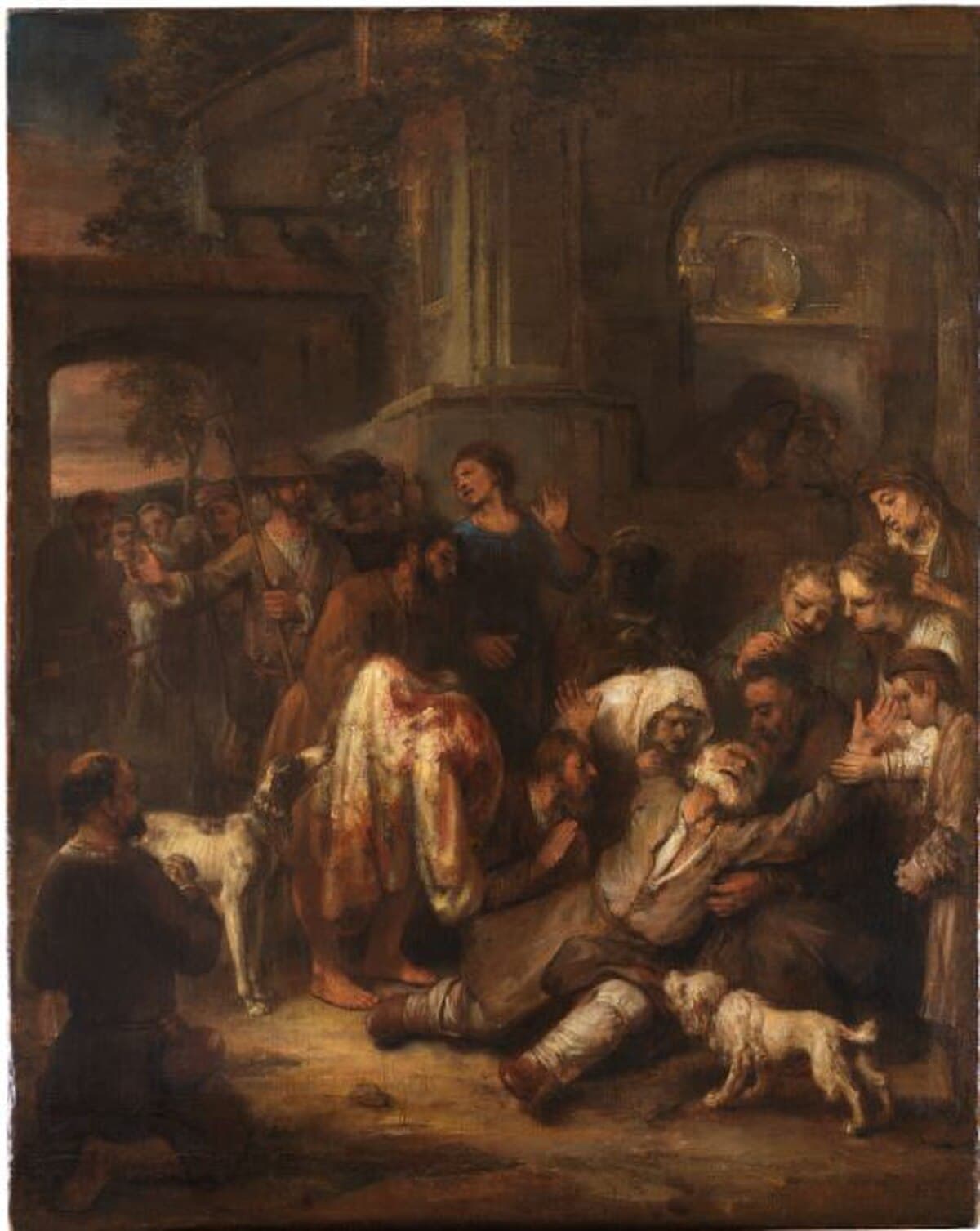 Jacob and Joseph's Coat by Ford Madox Brown