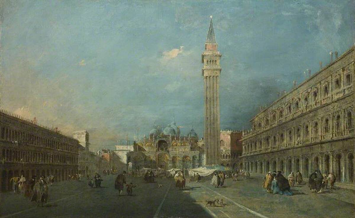 Piazza San Marco, Venice by Francesco Guardi