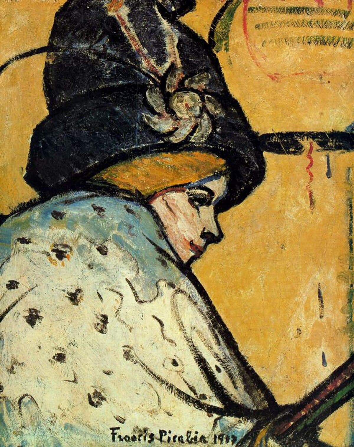 Portrait of Jeanne Marie Bourgeois by Francis Picabia