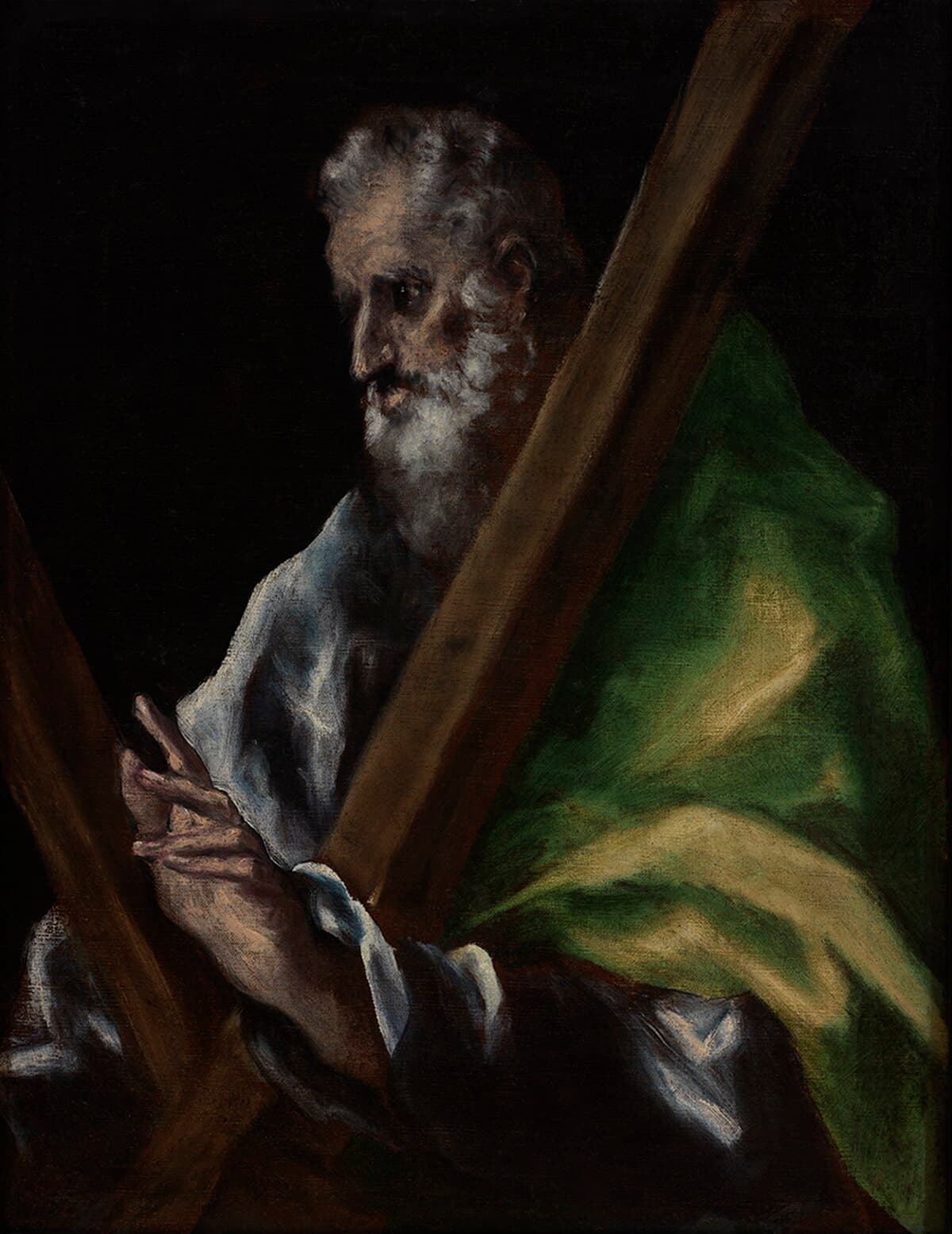 Apostle St. Andrew by Francisco de Zurbarán