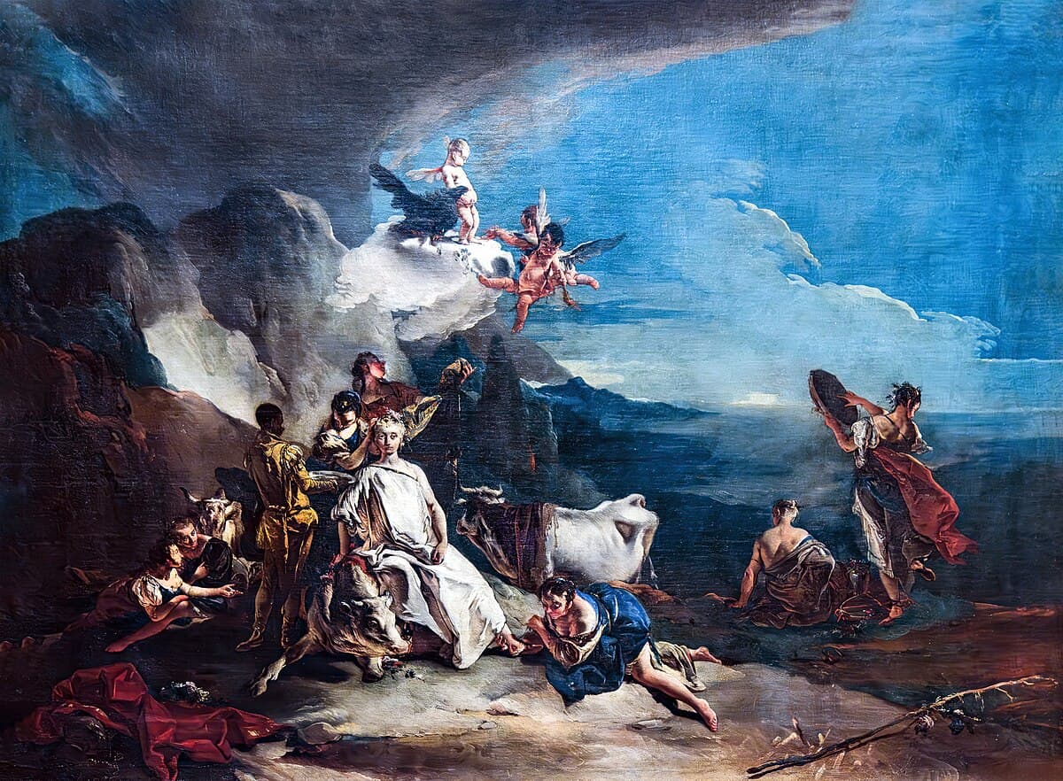 The Rape of Europa by Francisco Goya