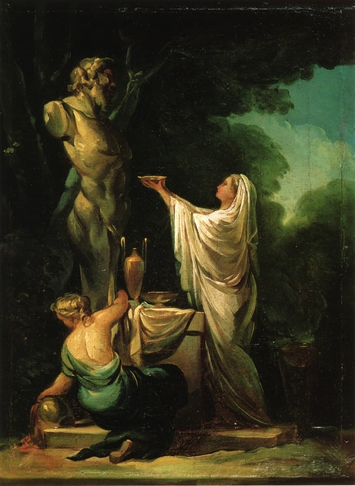The Sacrifice to Priapus by Francisco Goya