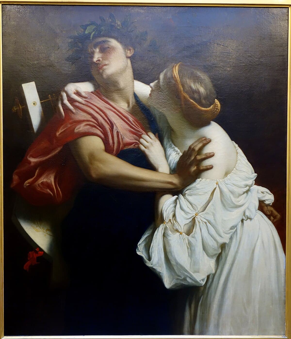 Orpheus and Eurydice by Frederic Leighton at Leighton House Museum, London