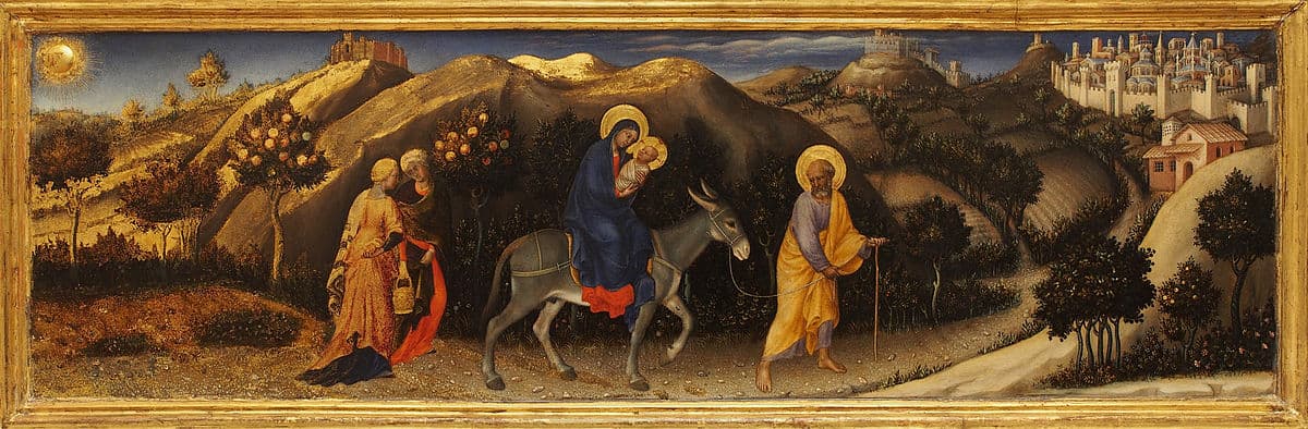 Adoration of the Magi (altarpiece) by Gentile da Fabriano