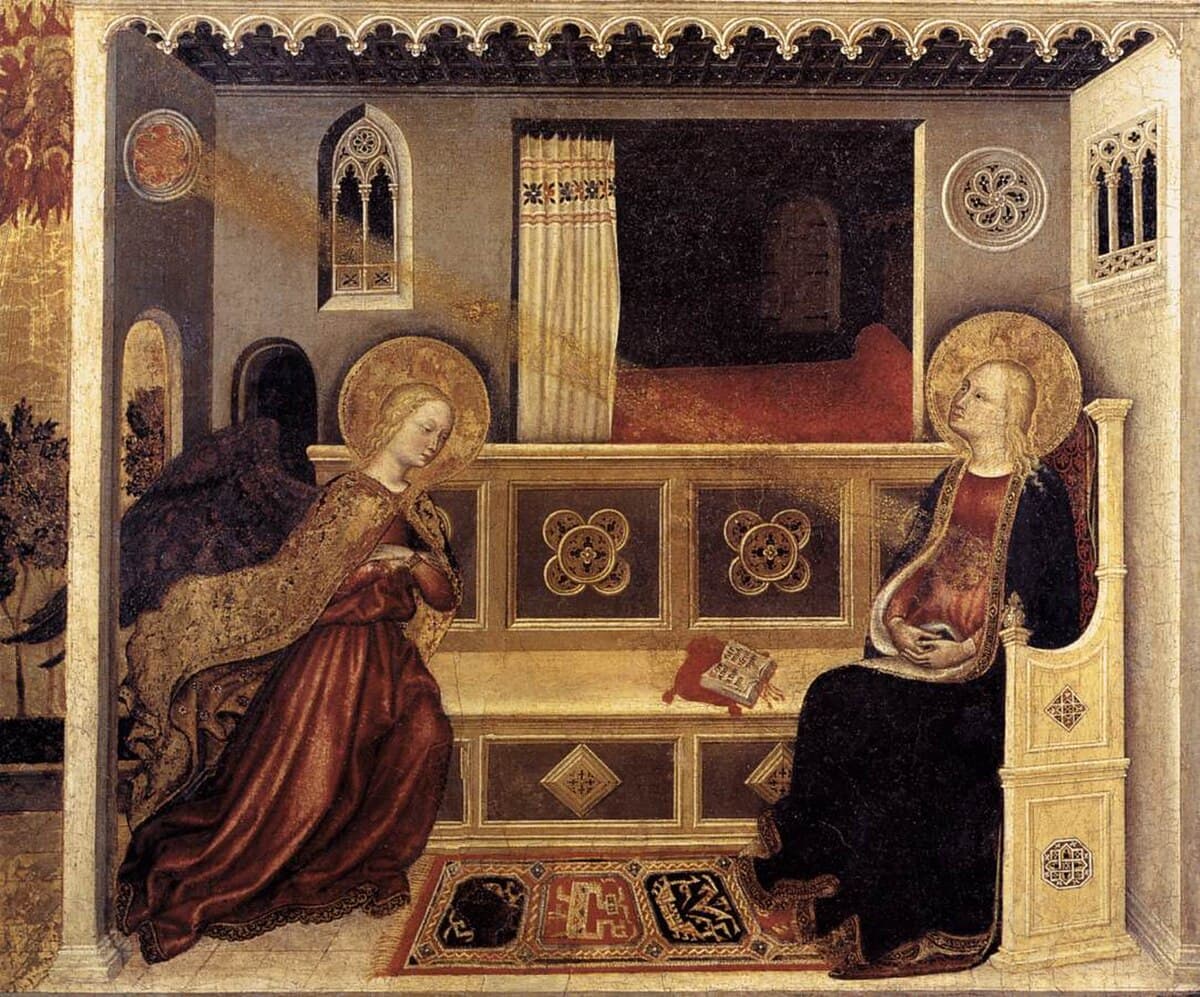 The Annunciation by Gentile da Fabriano