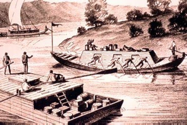 Artwork by George Caleb Bingham