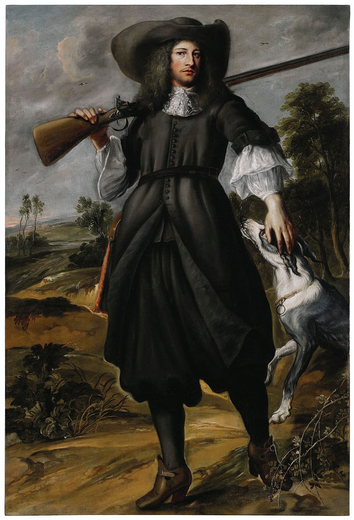 Portrait of a Huntsman by George Stubbs