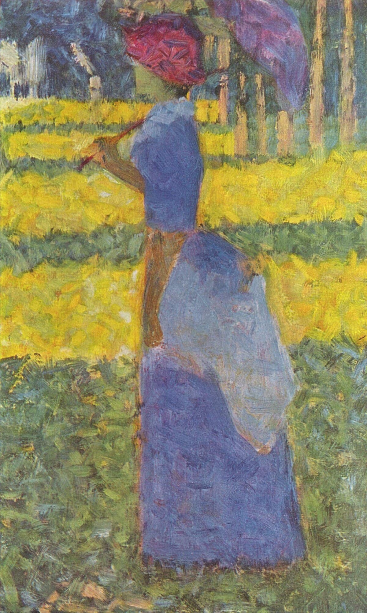 Woman standing by Georges Seurat