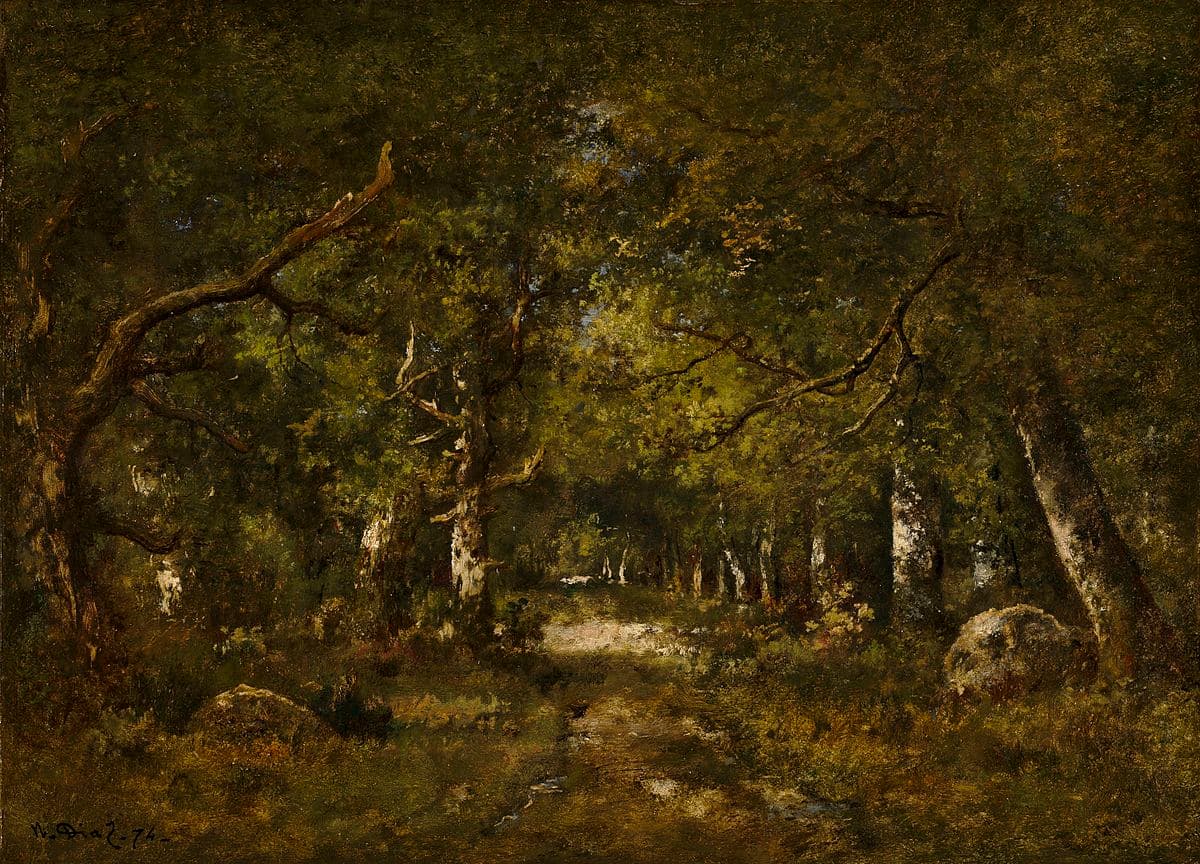 Forest Scene by Gerard David