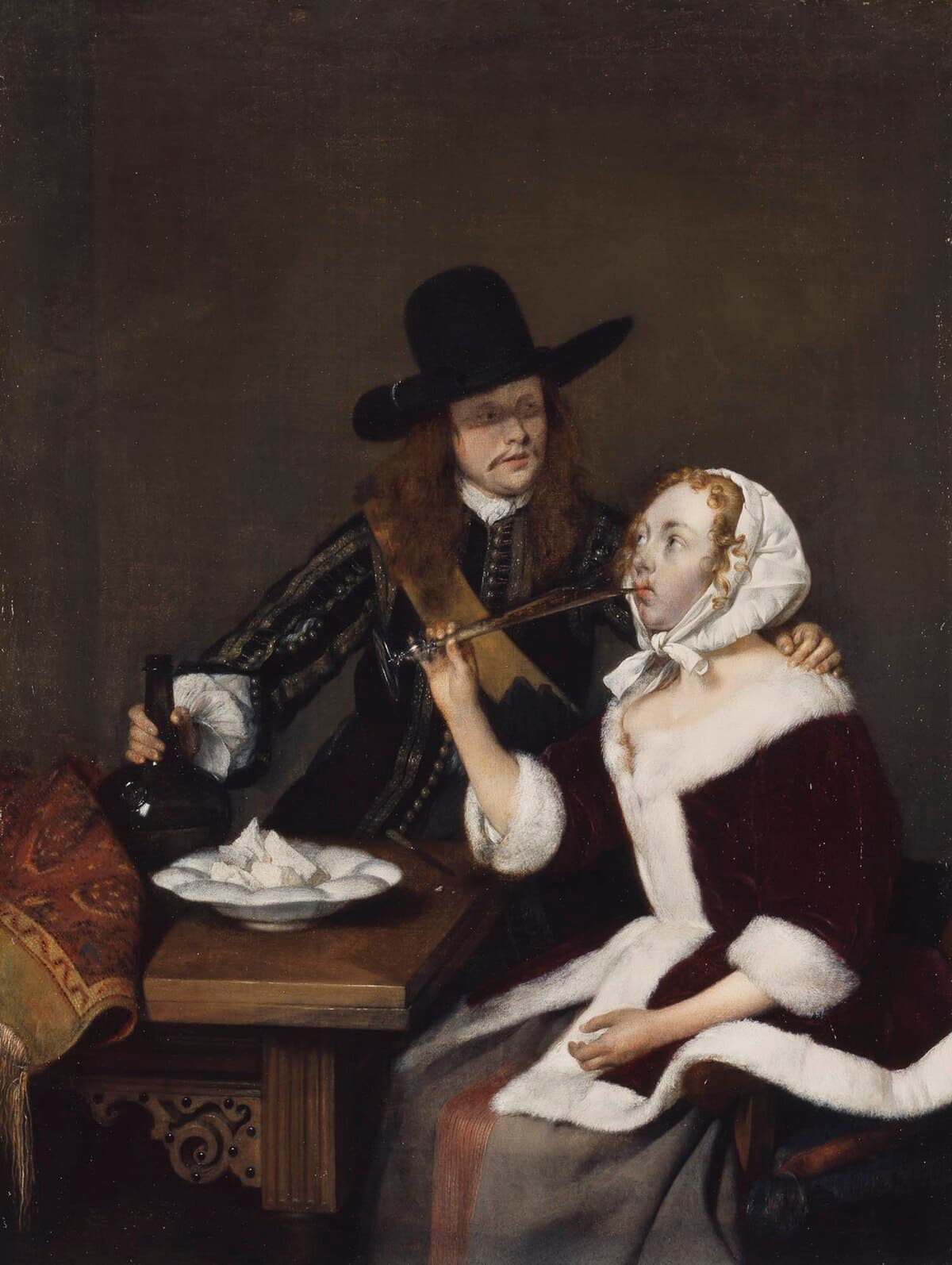 Drink by Gerard ter Borch at Städel, Frankfurt am Main