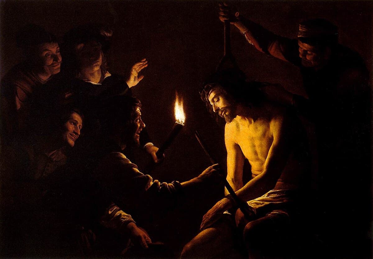The Mocking of Christ by Gerard van Honthorst