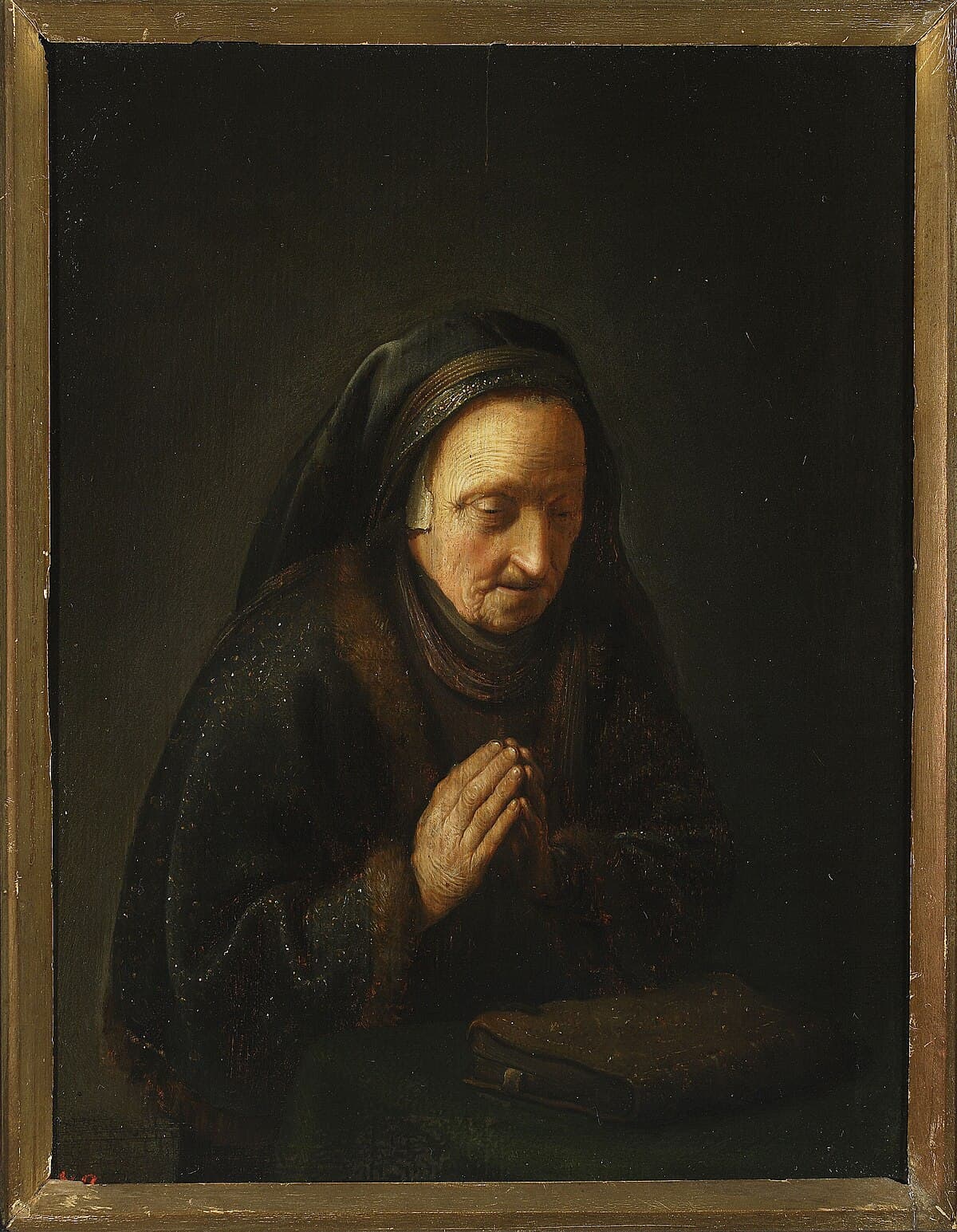 Old Woman Praying