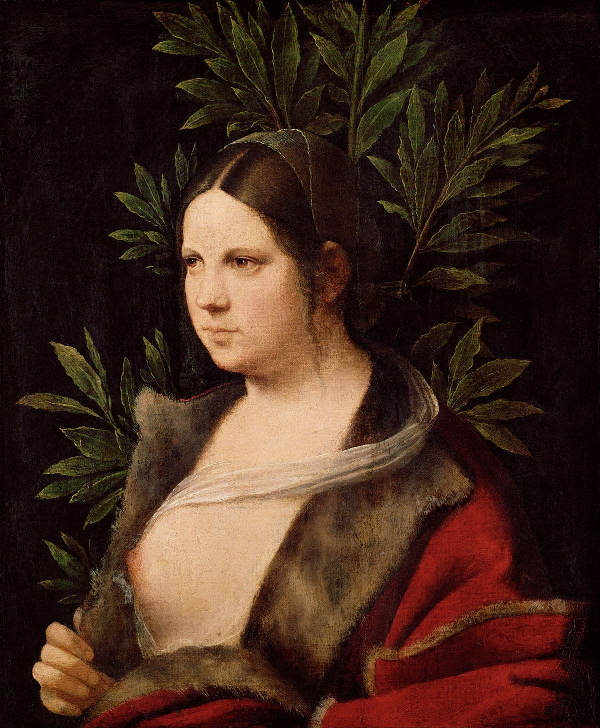 Portrait of a Young Woman (Laura) by Giorgione