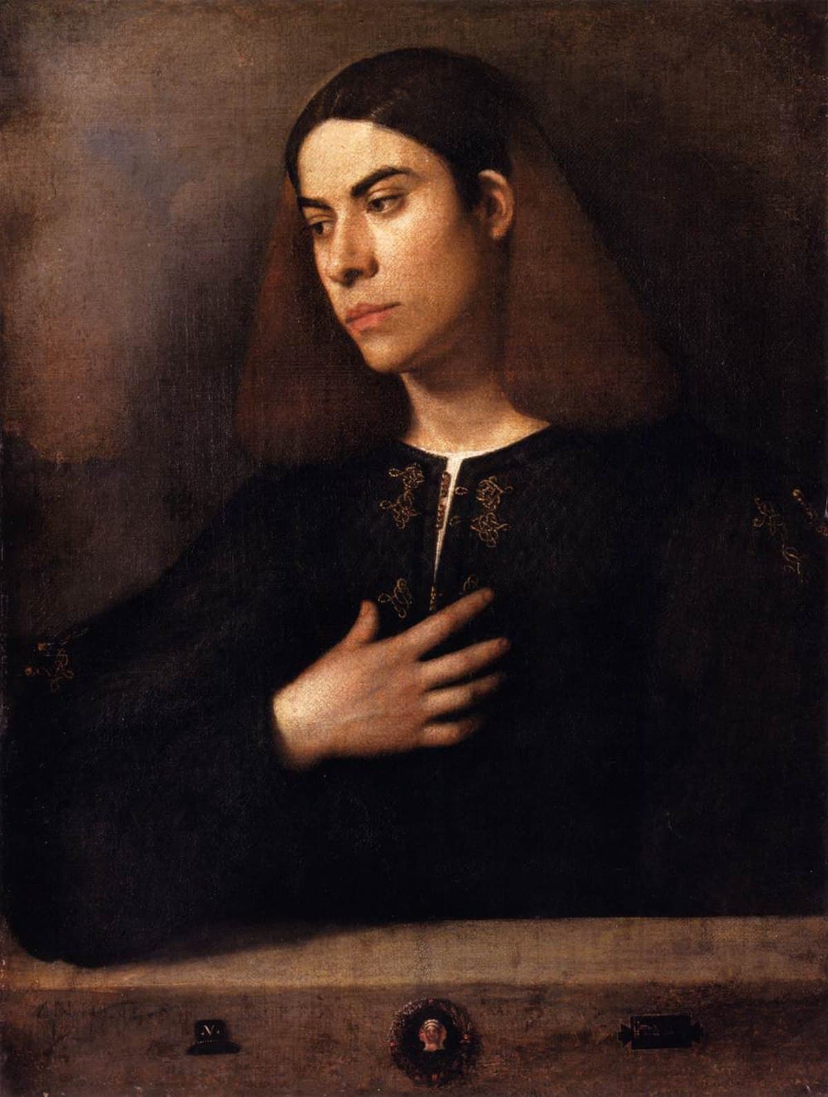 Portrait of a Youth (Antonio Broccardo) by Giorgione