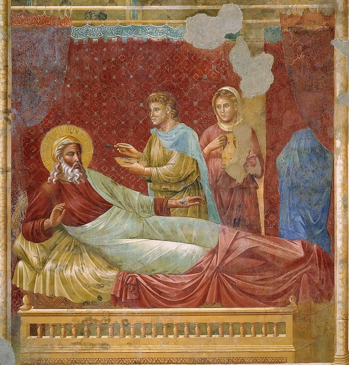 Isaac Rejecting Esau by Giotto di Bondone