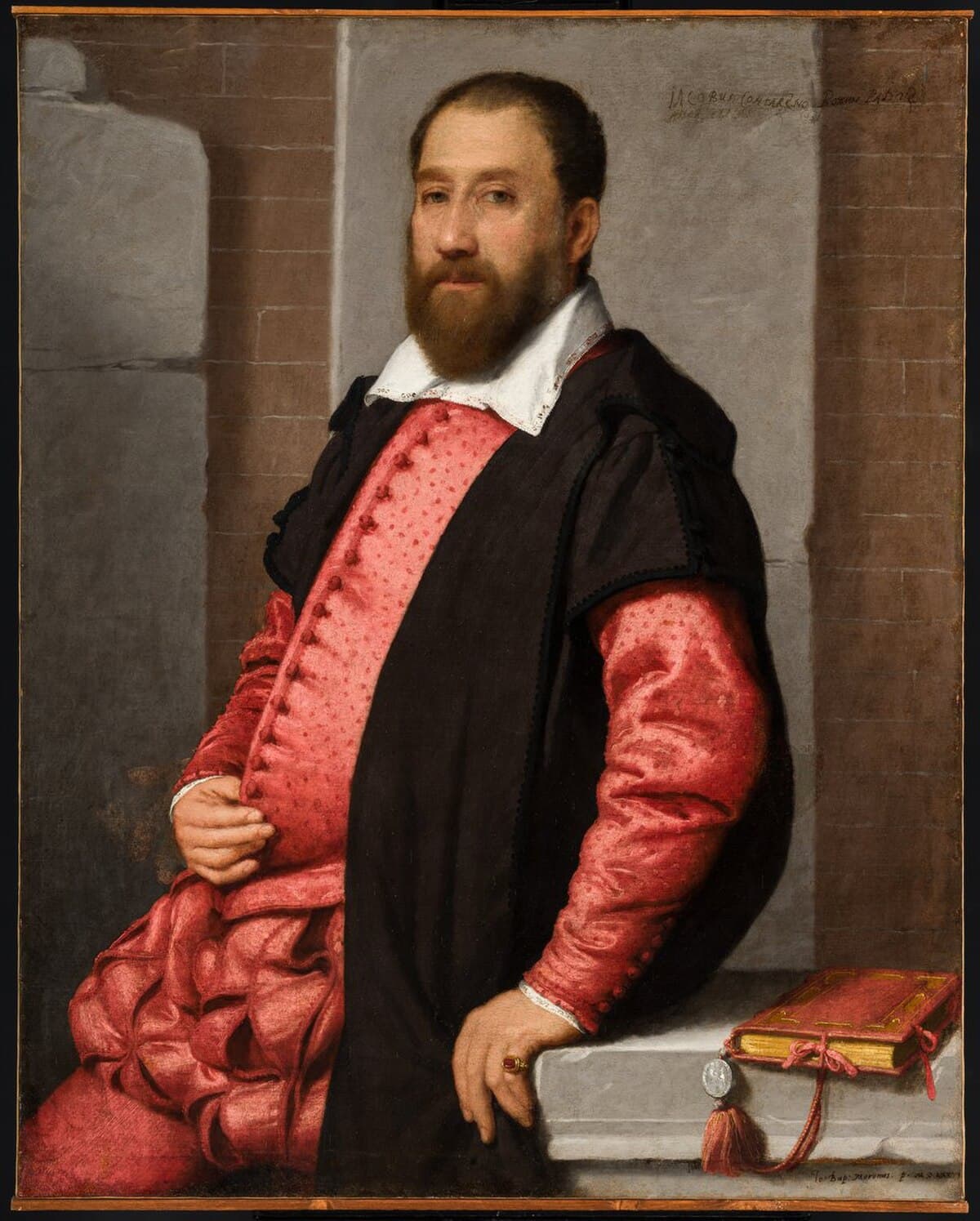 Portrait of Jacopo Foscarini by Giovanni Battista Moroni