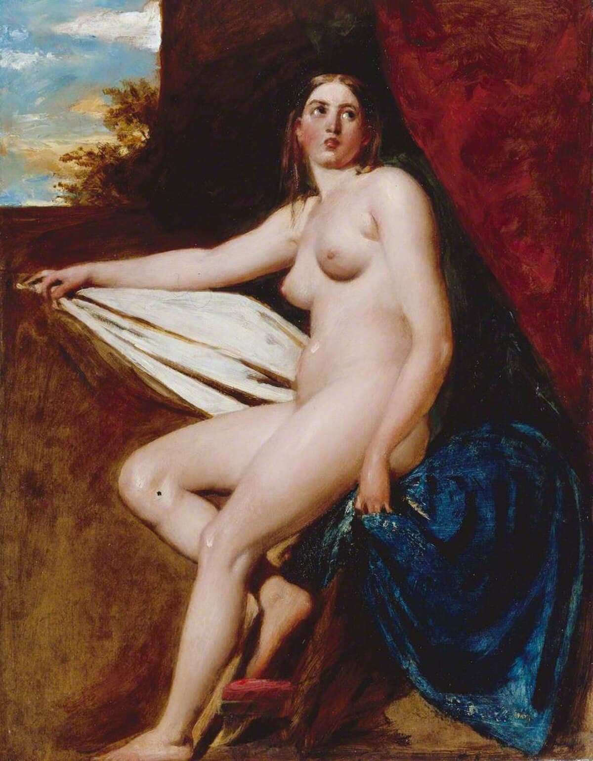 Nude study in an academy by Giovanni Battista Tiepolo