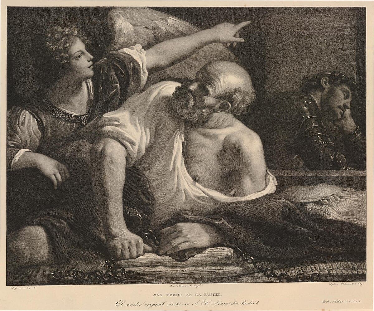 The Liberation of St Peter by Guercino