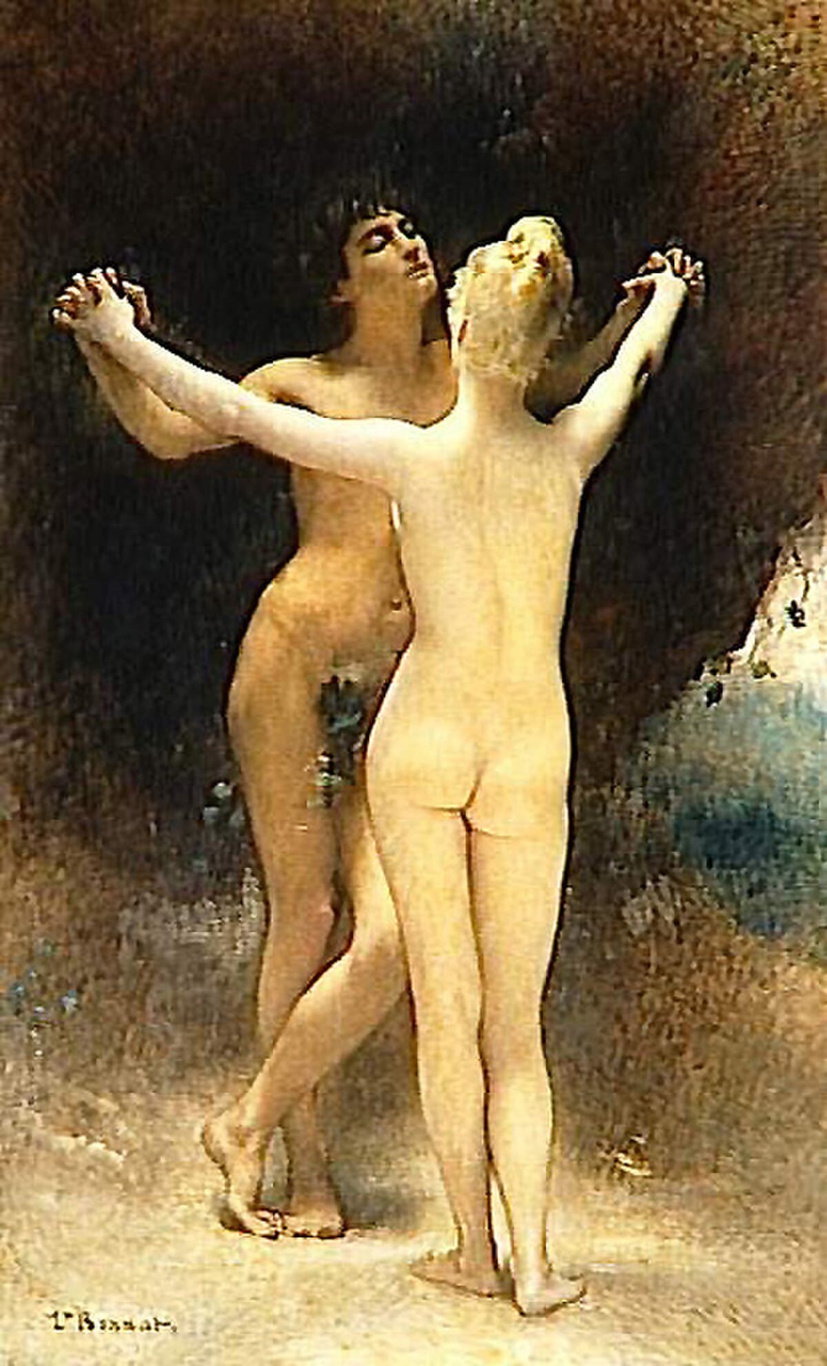 Idylle (Idylls) by Gustav Klimt