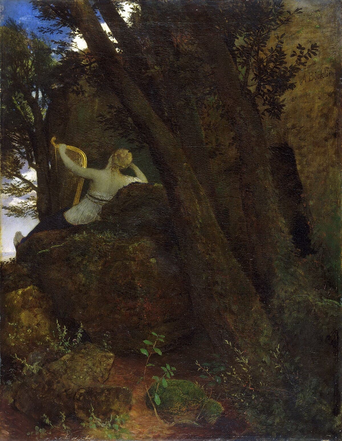 Sappho by Gustav Klimt