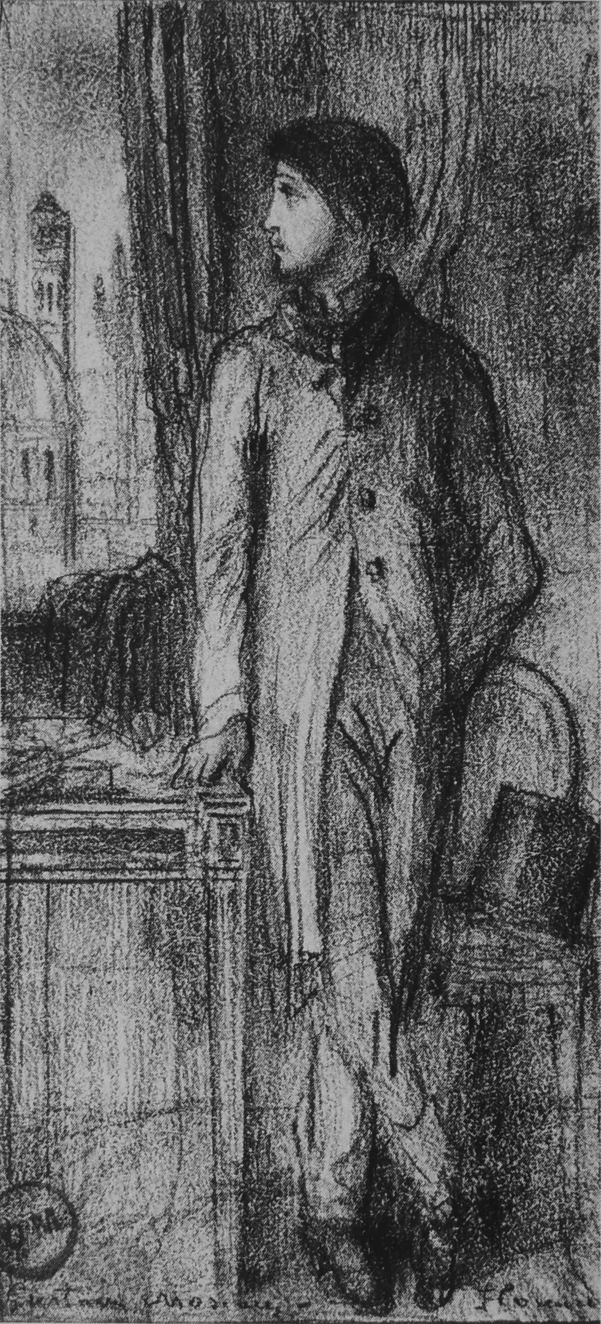 Portrait of Degas in Florence