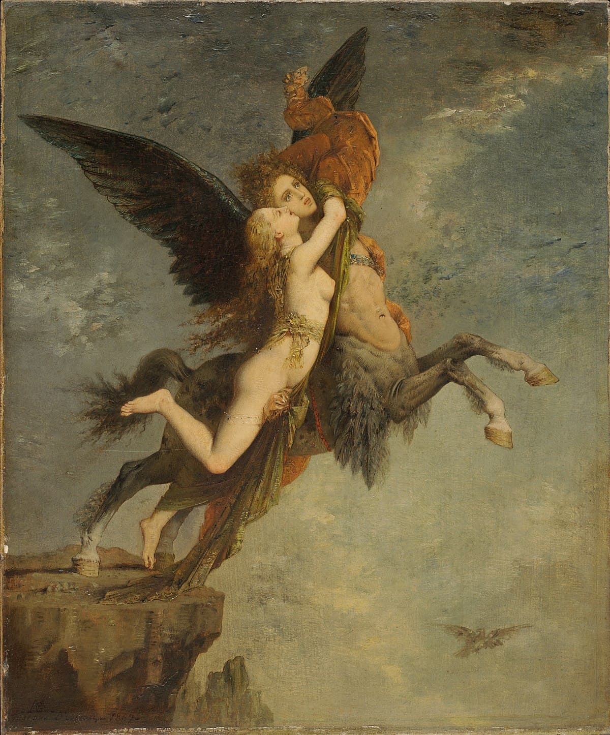 The Chimera by Gustave Moreau at Private Collection