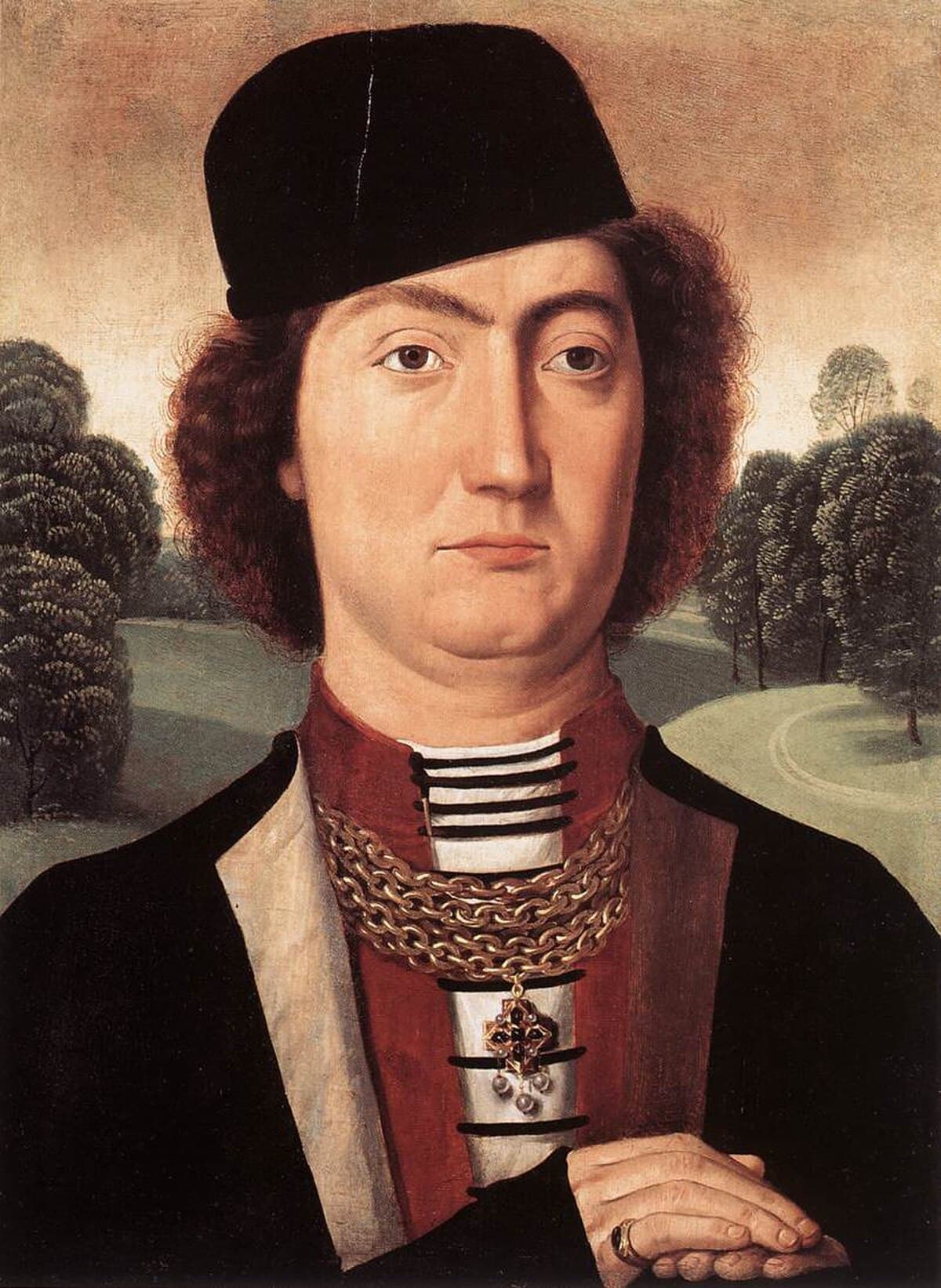 Portrait of Jacques of Savoy by Hans Memling