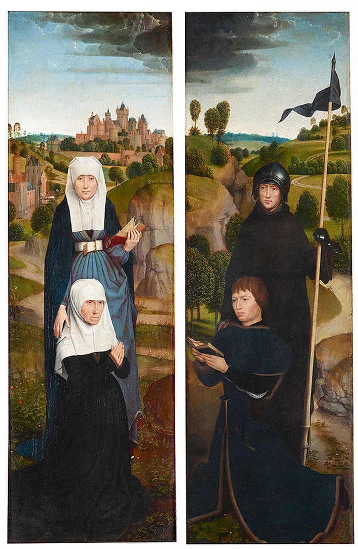Triptych of Jan Crabbe by Hans Memling