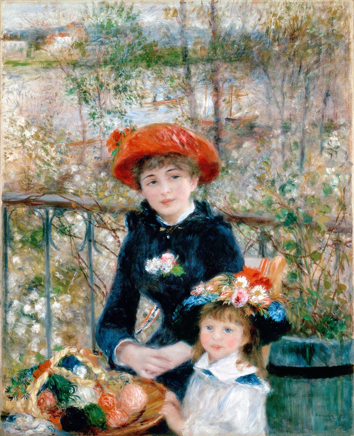 The Two Sisters by Henri Fantin-Latour