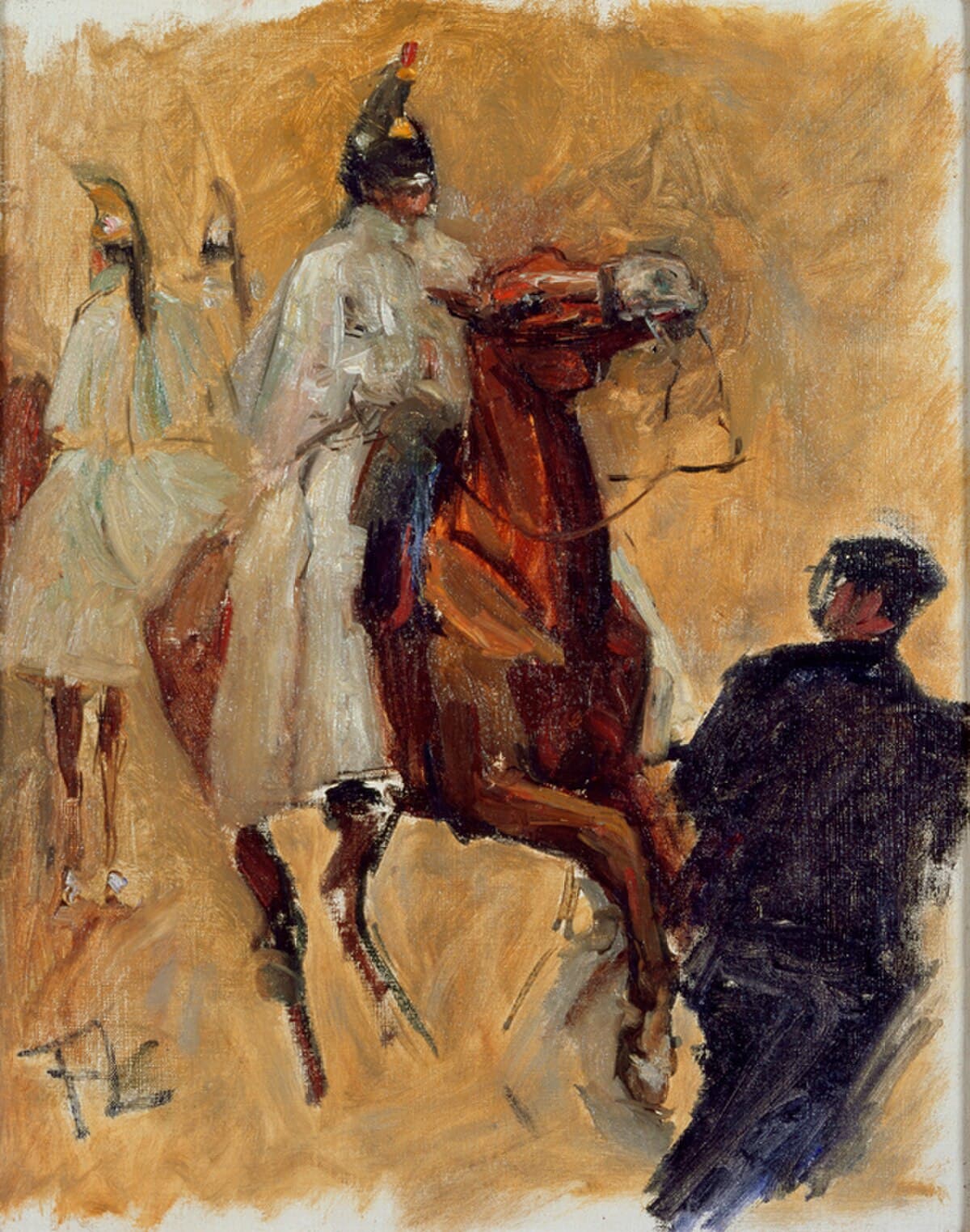 Cuirassier by Henri de Toulouse-Lautrec