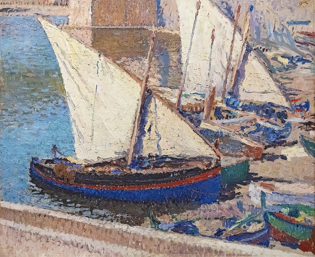 Fishing Boat by Henri de Toulouse-Lautrec